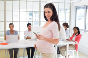 Pregnant-woman-at-work
